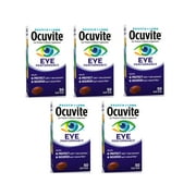 5 Pack - Ocuvite Eye Performance Vitamin & Mineral Supplement, Contains Zinc, Vitamins C, D, E, Omega 3, Lutein & Zeaxanthin, 50 Count Soft Gels