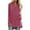 Red, variant on gakvbuo Plus Size Pullover Shirt for Womens Fall Long Sleeve V-Neck T-Shirt Sleepwear Tunic Tops Blouse Tops
