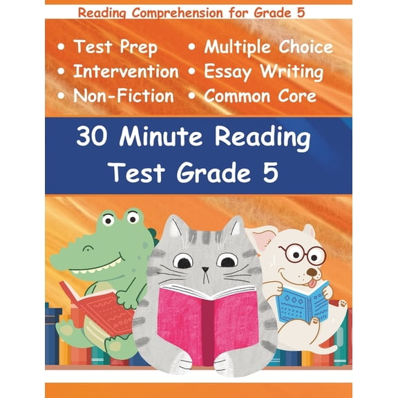 30 Minute Reading Test: 30 Minute Reading Test Grade 5: Reading Comprehension for 5th Grade (Paperback)