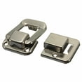 thumbnail image 3 of 6 x Small Nickel Case Toggle Catch Lock Suitcase Box Trunk Latch Clasp Clips, 3 of 11