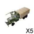 thumbnail image 1 of Runquan 5X Simulation 1/72 Kits de Modèles de Camion Casse-Tête pour Affichage Micro Paysage Souvenir 5 Pcs, 1 of 8
