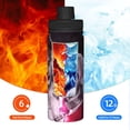 thumbnail image 6 of Harley Quinn And Joker Sports Insulated Water Bottles Kettle Stainless Steel Portable Cup18OZ For Travel Gym School, 6 of 8