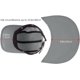 thumbnail image 4 of UPF 50+ Foldable Fishing Hat Baseball Cap with Removable Neck Flap Portable for Men Women Golf Hiking, 4 of 5