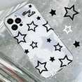 thumbnail image 4 of Compatible with iPhone Case,Cool Classic Star Clear Full Body Protection Soft Shockproof Cover Phone Case (Clear,iPhone X/Xs), 4 of 5