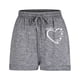 thumbnail image 3 of WILLBEST Pantalones Casuales elegantes para Mujer para Yoga y Deportes: Shorts Elásticos con Lazo y Estampados de Moda. Extra Grande, 3 of 3