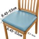 thumbnail image 3 of Xiao Hua Funda de Silla de Comedor de Cuero Caqui -2 Piezas, Funda de Silla Impermeable de Talla Única, Base Elástica Antideslizante, Adecuada para Uso Diario en Comedor y Restaurante, Tamaño Grande, 3 of 5