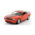 thumbnail image 2 of Diecast Car & Trailer Package - 2008 Dodge Challenger SRT8 Hard Top w/ Sunroof, Orange - Maisto 31280OR - 1/24 Scale Diecast Model Toy Car w/Trailer, 2 of 3