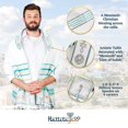 thumbnail image 3 of Mantón de oración Halleluyah Messianic Tallit 72 x 22 cm con bolsa acrílica, 3 of 7