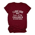 thumbnail image 2 of TAIAOJING Women's T-shirts Casual Printing Short Sleeves Crew Neck Loose Blouse Tops Tunic Tops, 2 of 5