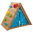 thumbnail image 3 of KidKraft A-Frame Wooden Hideaway & Climber Toddler Climbing Toy, 3 of 8