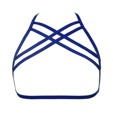 

Lingerie Elasticity Great Quality Impressive Ductility Romantic Air Strappy Firmness Mysterious Chic Cupless Cage Bra