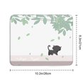 thumbnail image 3 of Mouse pad XSXXSC Gato negro 26 x 21 cm antideslizante de goma, 3 of 6