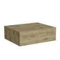 thumbnail image 2 of Floating Nightstand 5"H, Modern Wall-Mounted Bedside Shelf With Drawer, Macadamia, 2 of 7