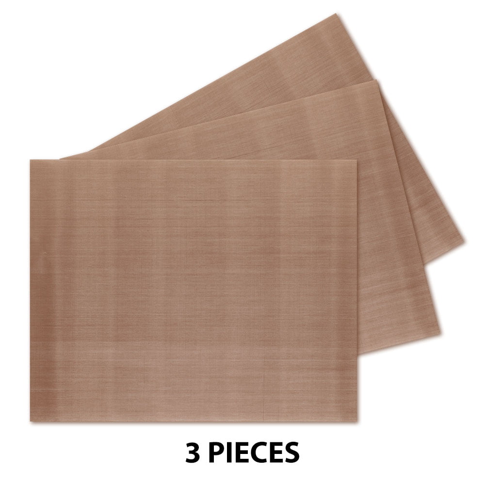 3x Teflon Sheets Non Stick Heat Press Transfer Reusable Iron Backing Craft  Paper