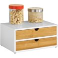 thumbnail image 1 of SoBuy FRG180-WN, 2-Tier Coffee Pod Storage Drawer, Coffee Capsule Holder Stand Box,Teabags Storage Case, 1 of 6
