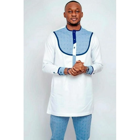 Men's Traditional Wear, African Men's Wear, African Men's Clothing, African Wedding Suit, Groomsmen Suit, Groom's Suit, Men's Senator Suit