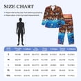 thumbnail image 6 of Kll Animals On Noah'S Ark2 Sleepwear Mens Flannel Pajamas,Long Cotton Pj Set, 6 of 9