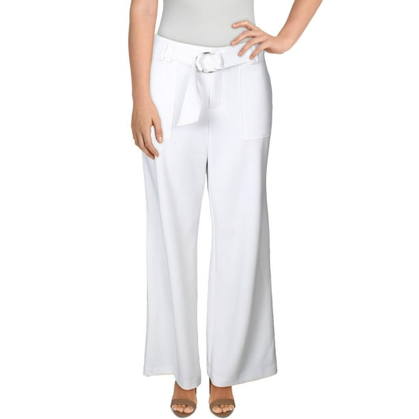 INC - INC Womens High Rise Utility Wide Leg Pants White 18 - Walmart ...