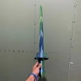 thumbnail image 2 of CNKOO 3D Printing Telescopic Sword 3D Printing Handmade Scalable Toy Decoration Gift M  Green, 2 of 2