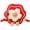 Red, variant on mini purse for children accessories bag PU cross-shoulder bag-red