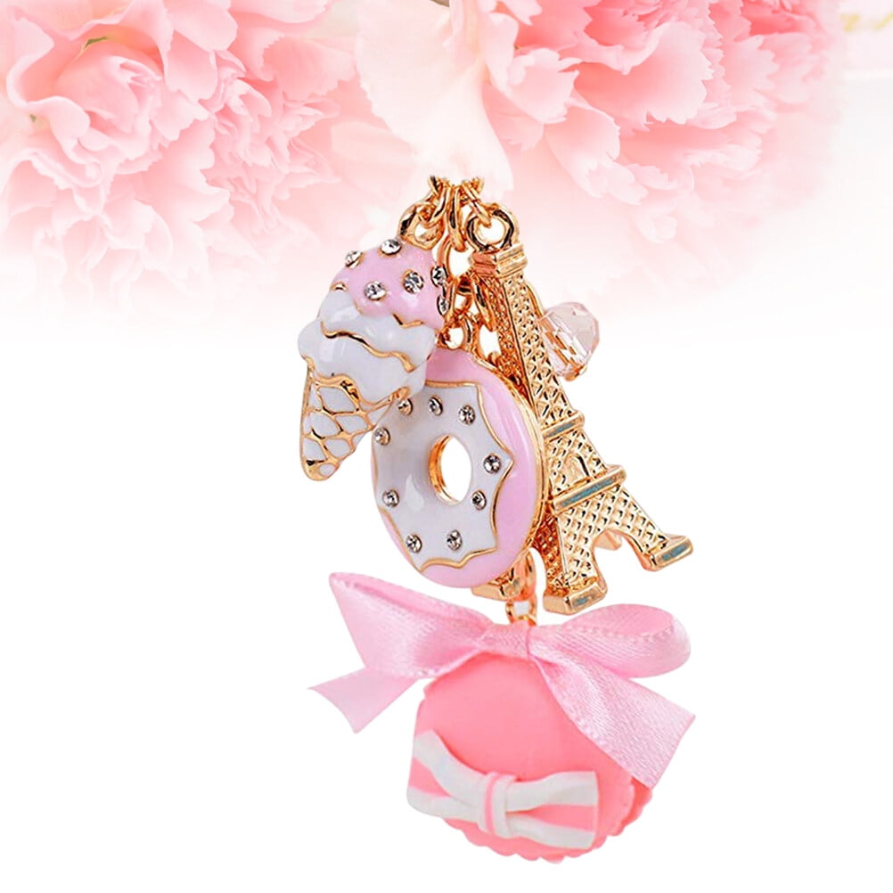2 Pcs Bling Butterfly Keychain – Crystal Diamond Keychain For Women, Car Keys & Purse Accessory 2 thumbnail image