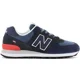 thumbnail image 2 of NEW New Balance Classic 574 - Men's Sneakers Shoes Navy Blue ML574EAE ORIGINAL, 2 of 5