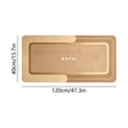 thumbnail image 3 of Antqov Bath Mat 16x47" Non Slip Long Bathroom Runner Thin Quickly Dry Bathroom Rugs Washable Bath Rug for Bathroom Home Floor, 3 of 6