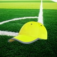 thumbnail image 6 of High Visibility Baseball Cap Safety Fluorescent Cap for Women Family Members Yellow, 6 of 9