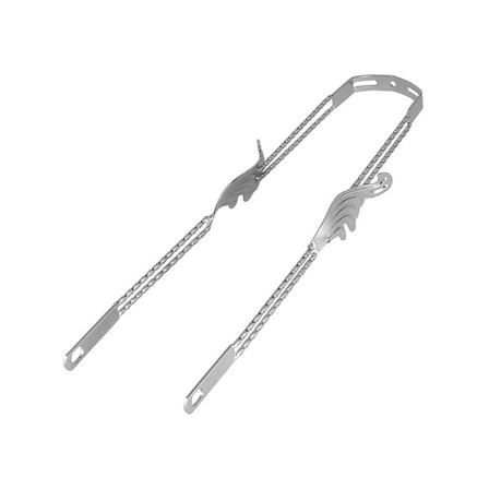 Bike 26 Wing Twisted Fender Braces Chrome.