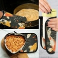 thumbnail image 5 of Yayeee Oven Mitts and Pot Holder Set of 2 Heat Resistant Kitchen Gloves Baking Hot Pad, Fish Pattern, 5 of 5