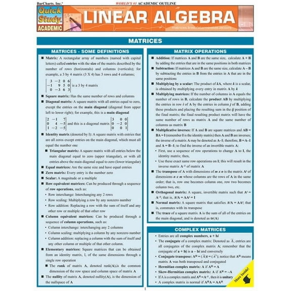 Linear Algebra (Other)