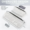 ACTTO B503 Wireless Typewriter Keyboard, Retro Bluetooth Aesthetic