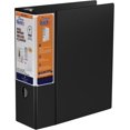 thumbnail image 1 of miduoduo-QuickFit Heavy-Duty File Binder, D Ring, Black, 4 Inch, 1 of 4