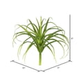 thumbnail image 3 of Vickerman FA171601 Plastic Grass-Frosted Green Greenery Stem - 8 in. - 3 Per Bag, 3 of 3