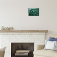 thumbnail image 3 of Stupell Industries Underwater Dolphins and Fish Coastal Painting White Framed Art Print Wall Art, 3 of 5