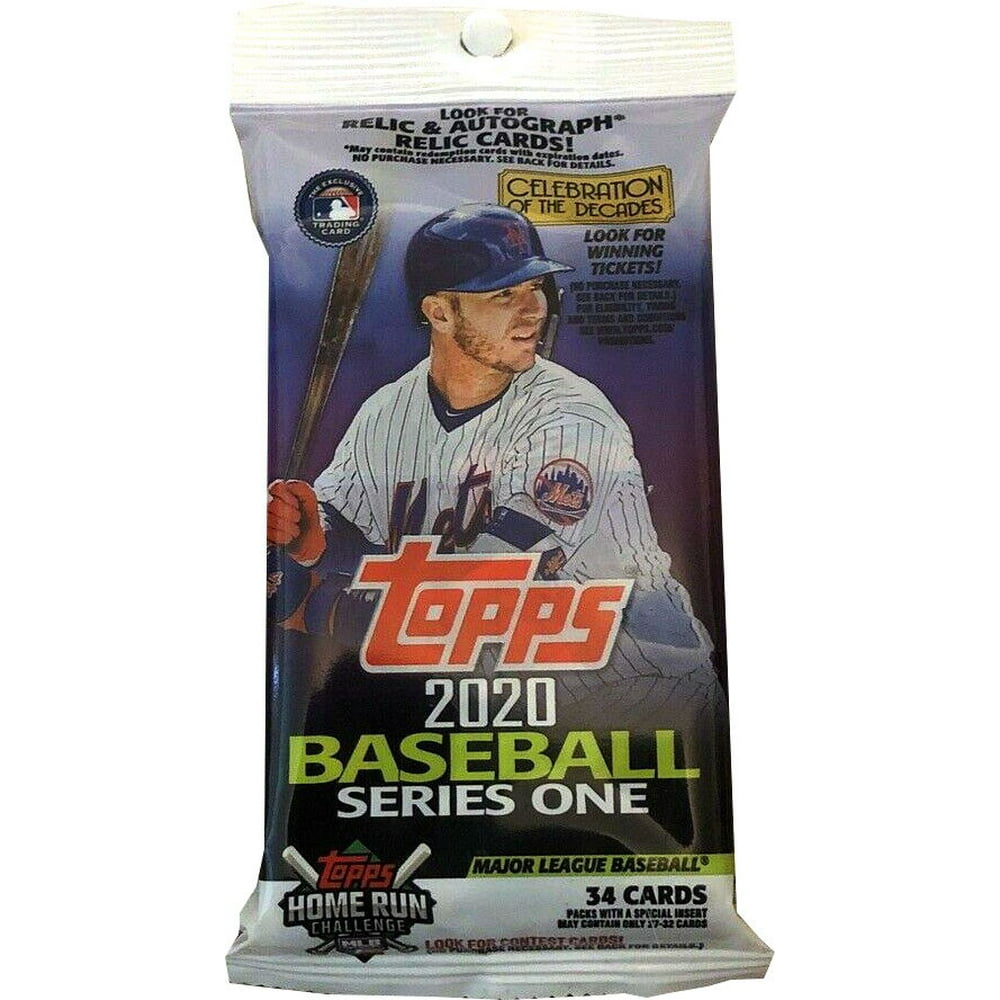 MLB Topps 2020 Series 1 Baseball Trading Card VALUE Pack [34 Cards