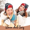 thumbnail image 4 of Lsque Cute Christmas Gnomes (2) Pattern Knitted Beanie, Unisex Winter Hat, Knit Hat Winter Beanies Thick Fisherman Beanies Cuffed Plain Skull Caps, 4 of 6