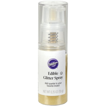 Wilton Edible Gold Glitter Spray, 0.35 oz.