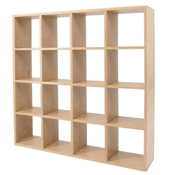 Zapatero de madera en miniatura, organizador de muebles para casa de muñecas a escala 12 naturales1