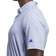 thumbnail image 4 of Adidas Golf Go-To Print Polo Coral Fusion XXL Coral Fusion XXL, 4 of 13