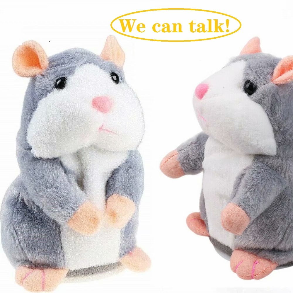Talking Hamster Mouse Records Speech Nod Mimicry Plush Toy Kid's Best Gifts