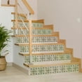 thumbnail image 4 of Mi Alma Green Vintage Tile Stickers - Removable Vinyl 4x4, 24 pcs, 4 of 17