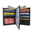 thumbnail image 3 of RFID Blocking Camouflage Bifold Hipster Multi Credit Card ID Holder Camo Wallet Premium Leather, 3 of 7