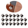 thumbnail image 4 of End Buttons, 20Pcs Firm Fixing Guitar Strap Button Silver For Bass ANGGREK Otros, 4 of 8