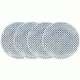 thumbnail image 3 of Ceramic Polka Dot Style Four-Person Appetizer Plate, 6.5 Inches, Set of 4, 3 of 4
