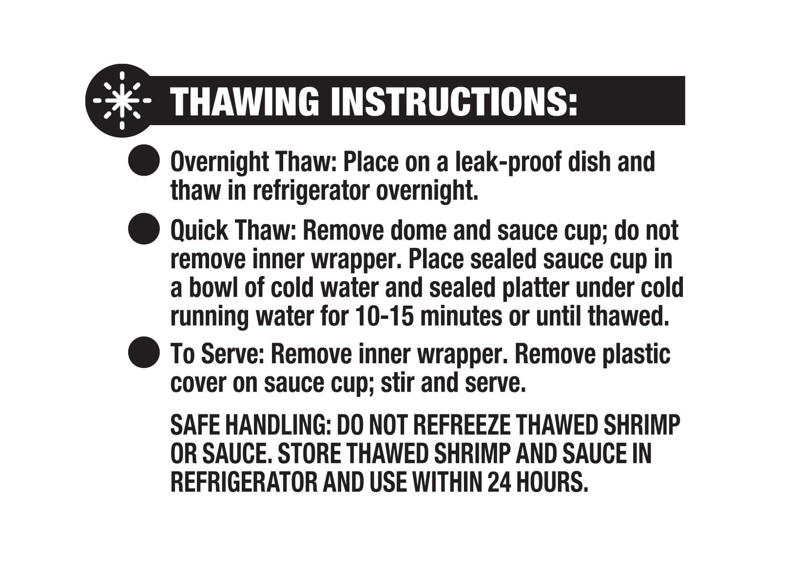 Great Value Cooked Medium Shrimp Cocktail Ring with Sauce, 10 oz Tray, Frozen