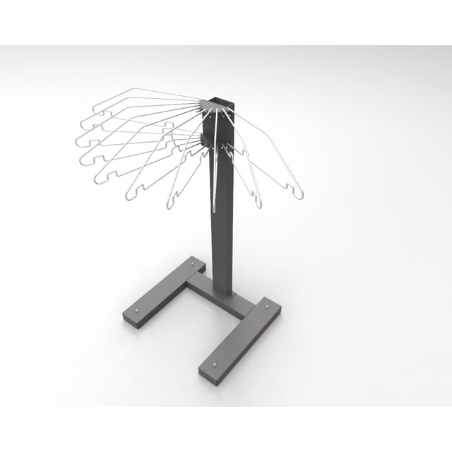 FixtureDisplays® Lead Apron Rack Heavy Duty Lead Apron Hanger Stand 15677