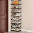 thumbnail image 1 of OUSITAID Shoe Rack 5/8 Tiers Metal Shoes Storage Organizer Easy Assembled Multifunctional Shoe Rack for Hallway Bedroom Entryway Living Room, 1 of 8