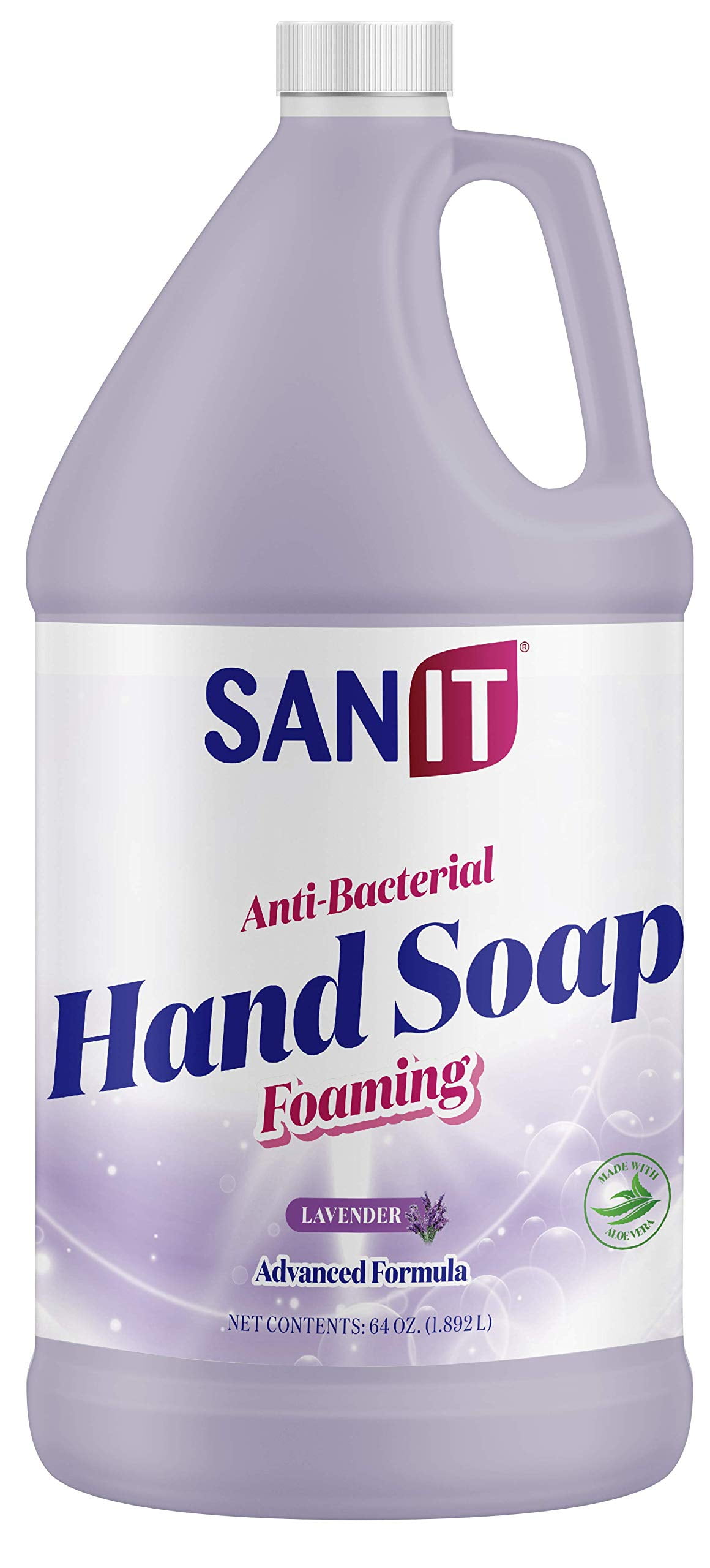 Sanit Antibacterial Foaming Hand Soap Refill Advanced Formula with Aloe Vera and Moisturizers