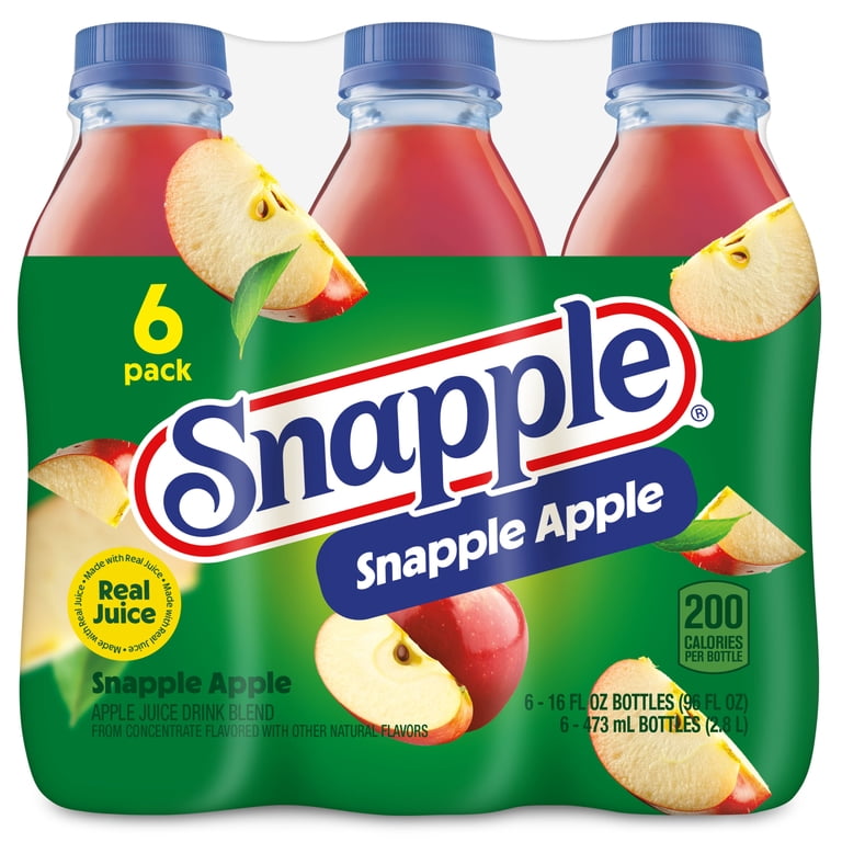 Snapple Apple Juice Drink, 16 fl oz Bottles, 12 Pack photo 8